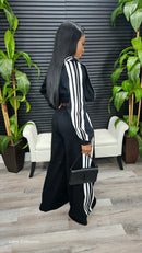 Make Your Move Sweatpants Set(Black)
