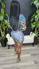 Leopard Me Please Skirt Set