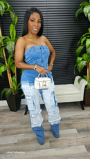 What I'm On Cargo Jumpsuit(Restock) - Laine Collection