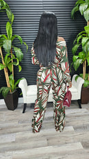 Nothing Like It Pants Set(Olive Combo)