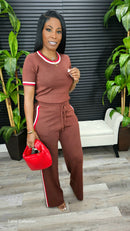 Stay Ready Knit Pants Set