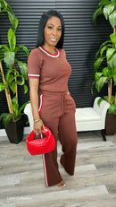 Stay Ready Knit Pants Set