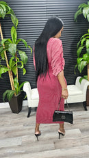 Come Closer Midi Dress - Laine Collection