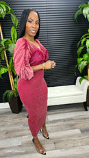 Come Closer Midi Dress - Laine Collection