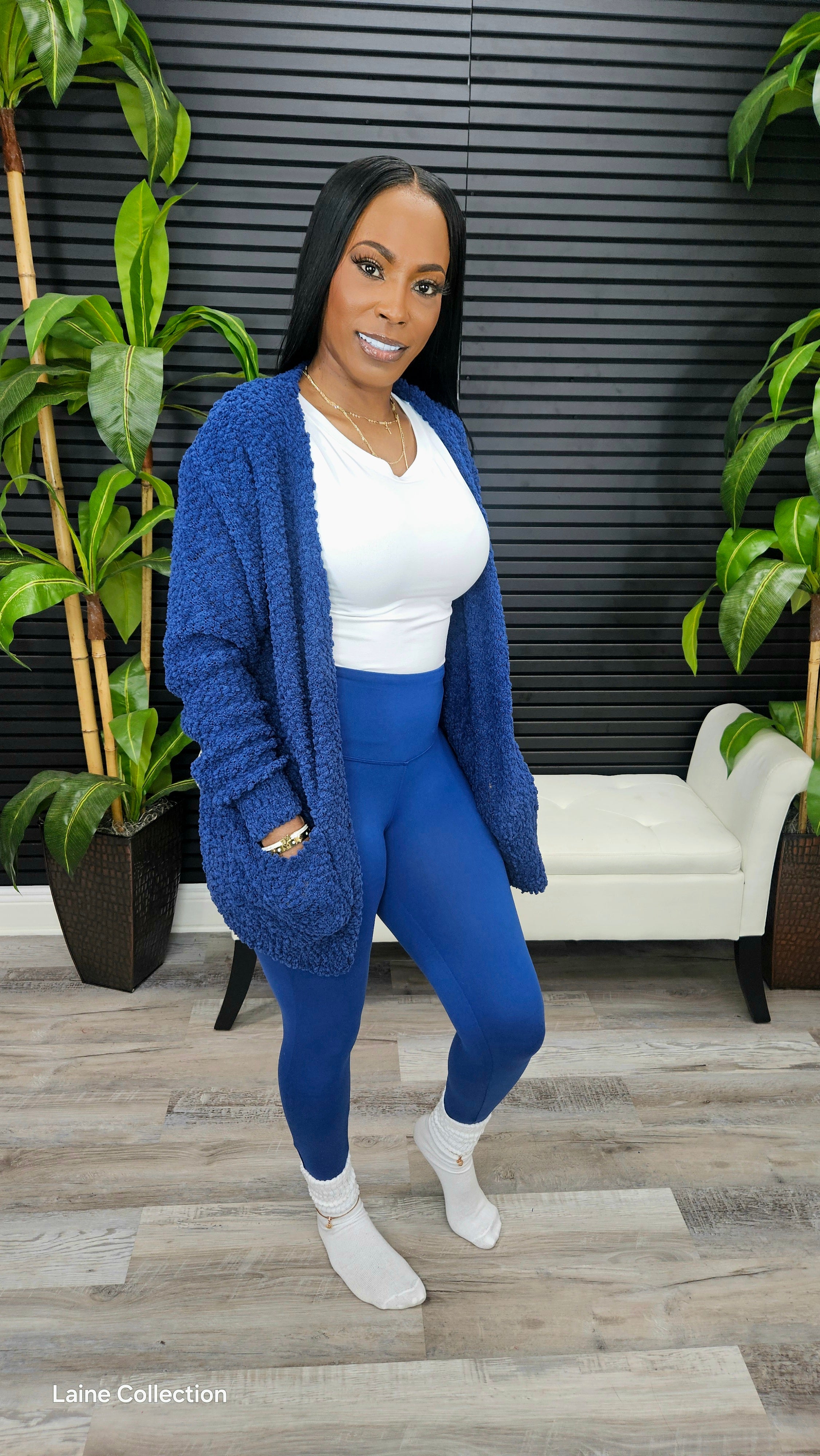 The Cozy Vibes Set(Navy) - Laine Collection