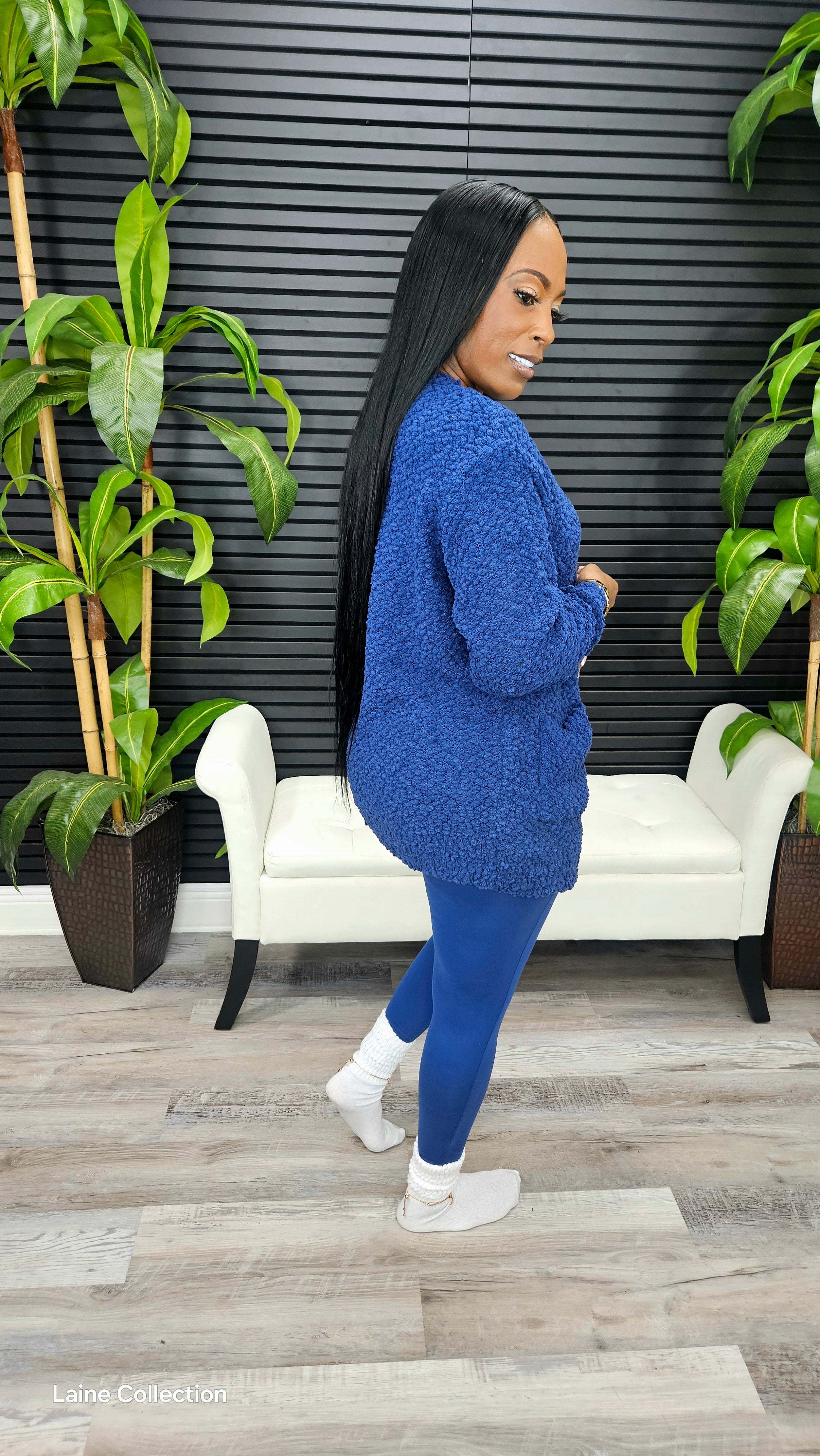 The Cozy Vibe Set(Navy)