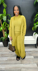 My Rules Plush 3PC Set(Olive) - Laine Collection