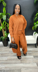 My Rules Plush 3PC Set(Rust) - Laine Collection