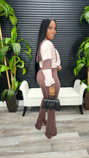 Move Aside Pants Set (Mauve)