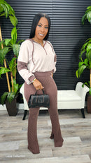 Move Aside Pants Set (Mauve)