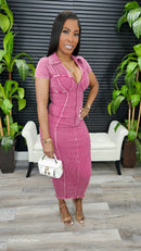 Coming Home Maxi Dress (Sangria)