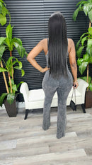 Don't Forget It Jumpsuit Set(Acid Black) - Laine Collection