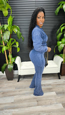 Off Script Pants Set(Blue Violet) Restock