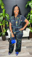 Flower of Love Pants Set - Laine Collection