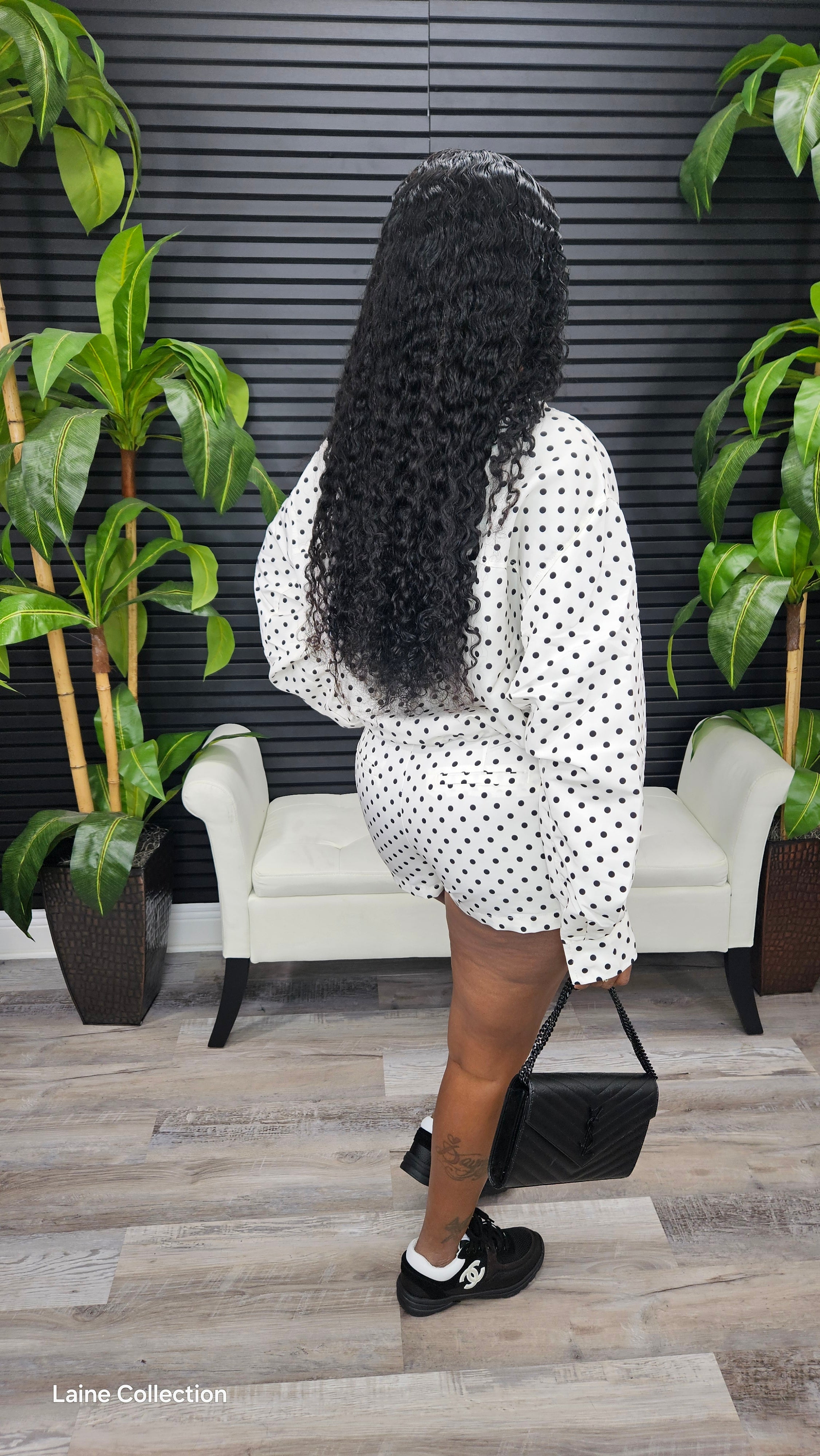 Glow Getter Polka Dot Shorts Set - Laine Collection
