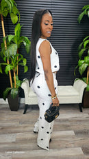 Daydream Polka Dot Pants Set - Laine Collection