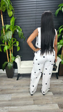 Daydream Polka Dot Pants Set - Laine Collection