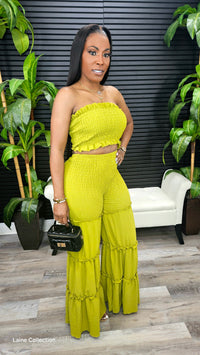 Niza Pant Set(Olive)