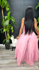 Bazhara Jumpsuit(Pink) - Laine Collection