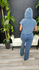 On My Mark Pants Set(Navy) - Laine Collection