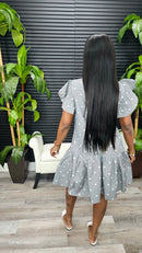 Rebeka Ruffle Shirt Dress - Laine Collection