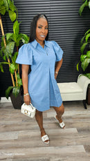 Always On Time Pleated Mini Dress - Laine Collection