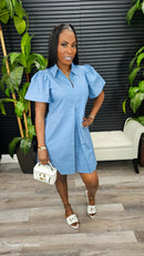 Always On Time Pleated Mini Dress - Laine Collection