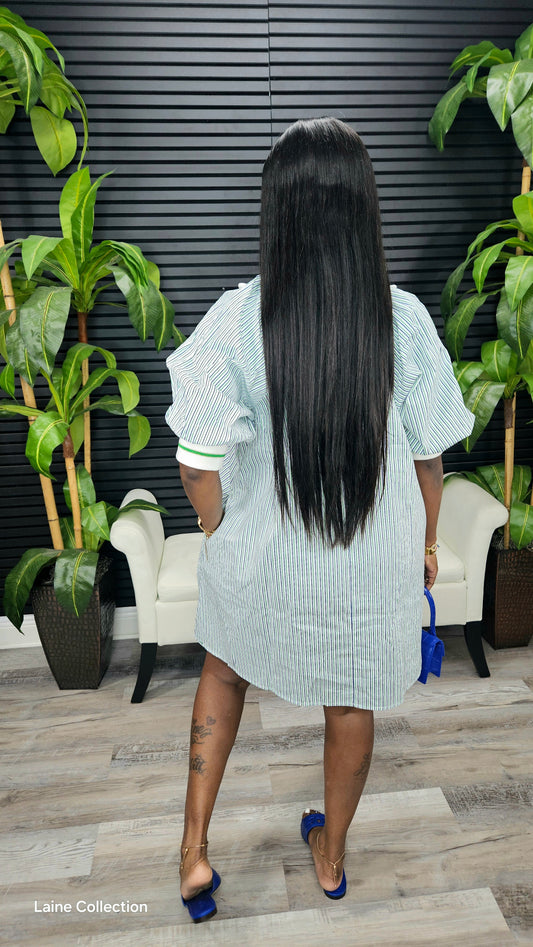 Mara Puff Sleeve Mini Dress(White) - Laine Collection