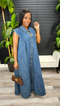 Tiara Sleeveless Maxi Dress