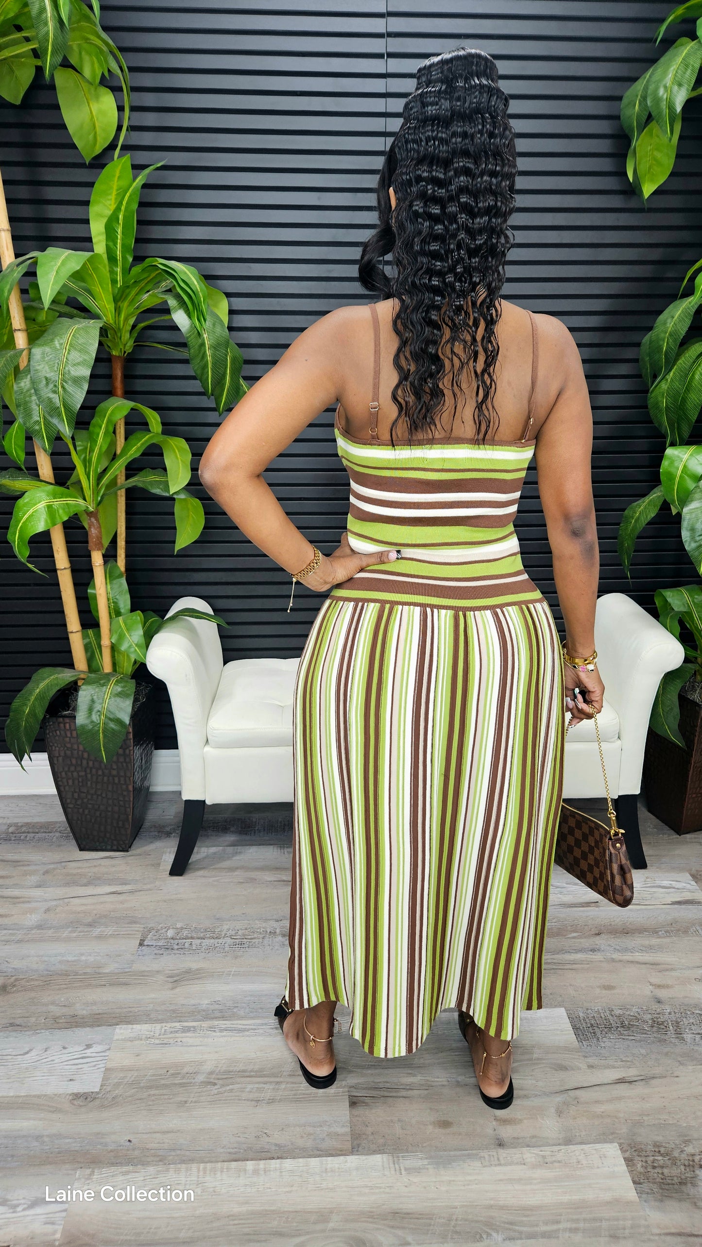 Lovely Sweater Knit Midi Dress - Laine Collection