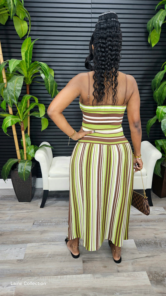 Lovely Sweater Knit Midi Dress - Laine Collection