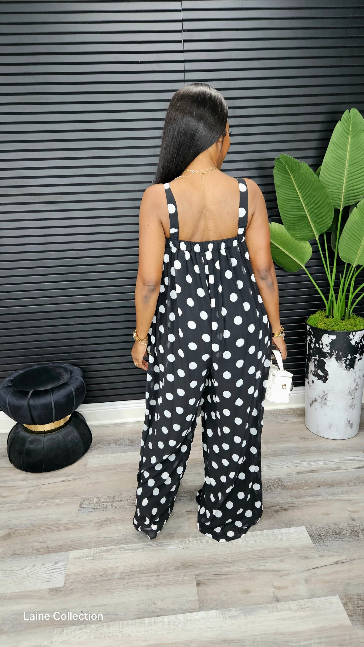 Diara Polka Dot Jumpsuit - Laine Collection