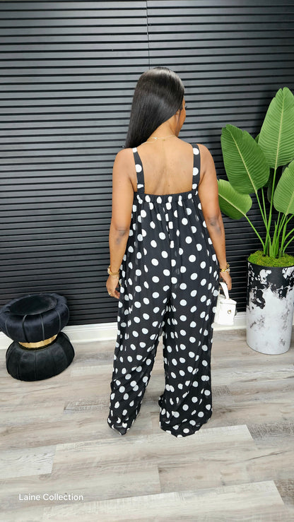 Diara Polka Dot Jumpsuit - Laine Collection