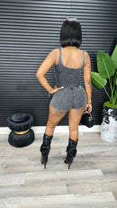 Too Much Ribbed Romper - Laine Collection