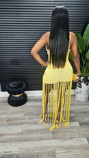 Cabo Crochet Shell Maxi Dress