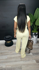 Victoria Pants Set(Yellow)