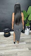 Amana Maxi Dress(Black)