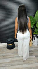 Poise Pinstripe Jumpsuit - Laine Collection