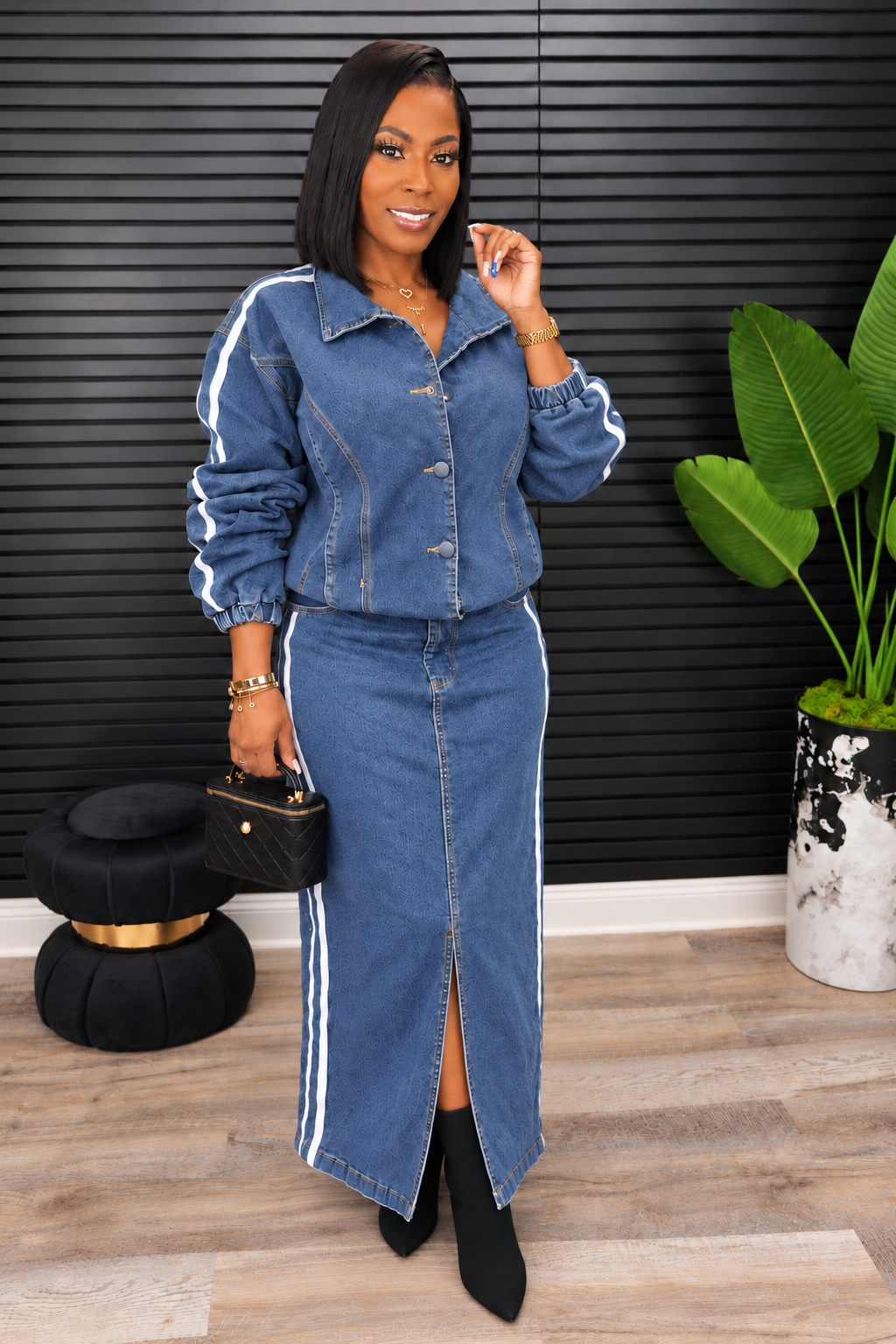 Top Tier Denim Set