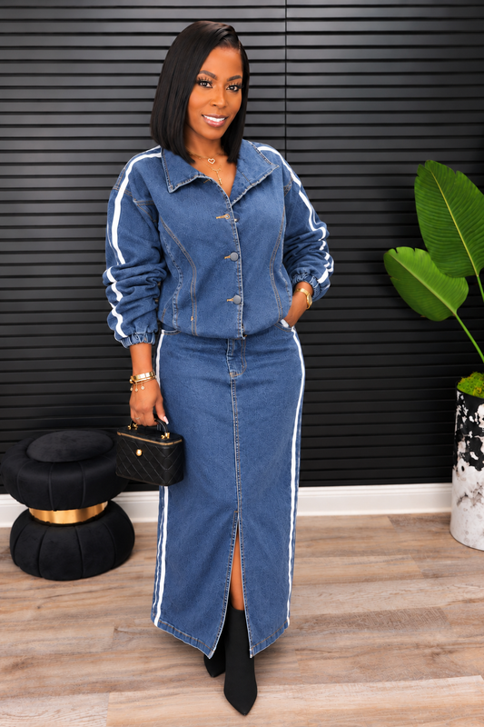 Top Tier Denim Set