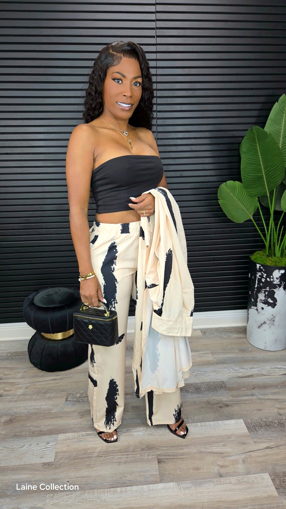 Bold Strokes Duster Pant Set - Laine Collection
