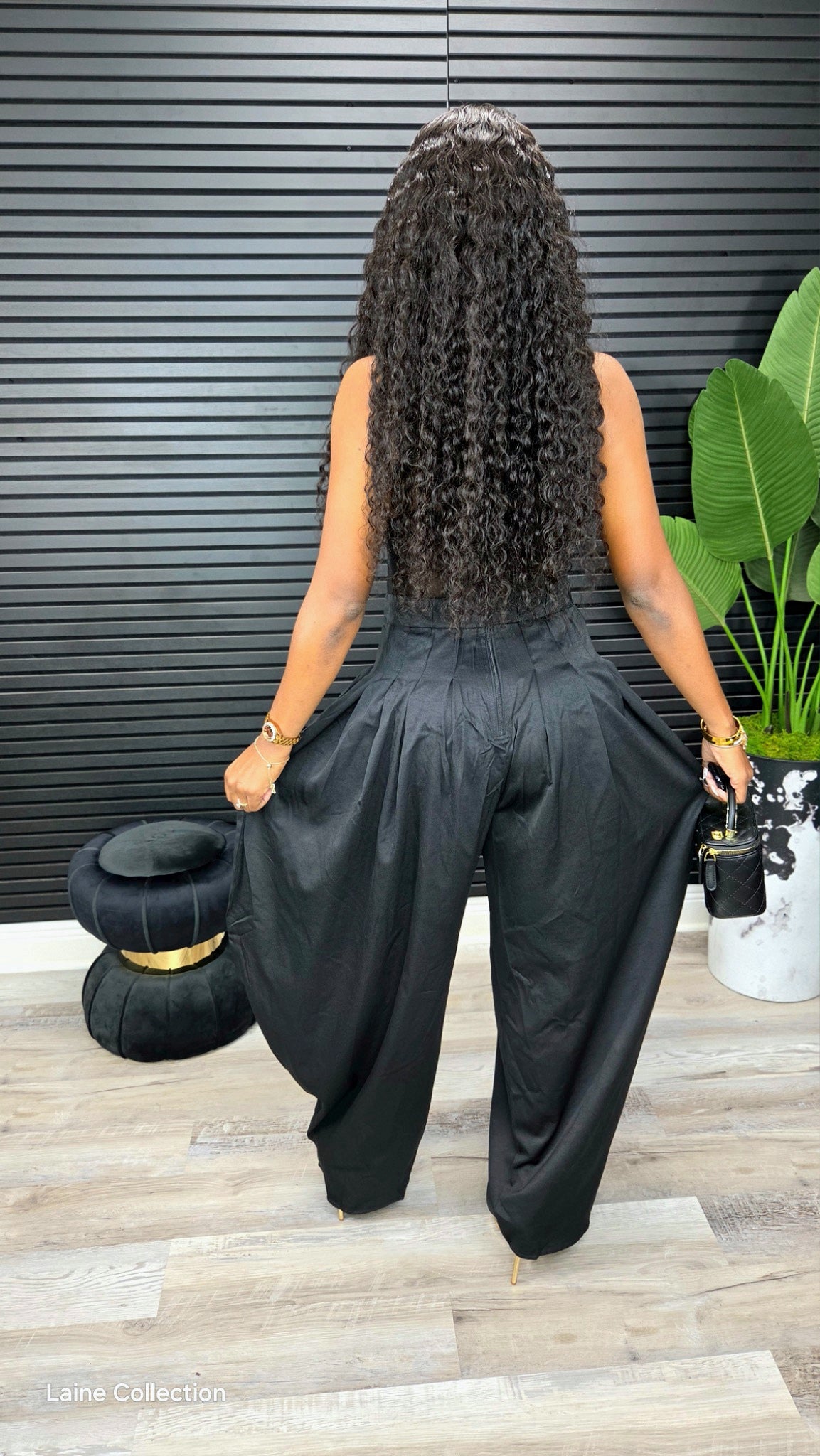The Main Event Corset Jumpsuit - Laine Collection