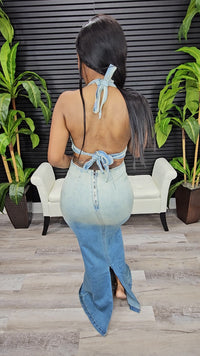 Miracle Denim Dress - Laine Collection