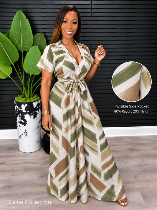 Autumn Escape Maxi Dress