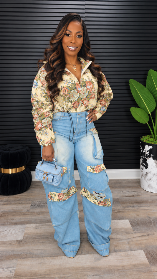 Wildflower Statement Cargo Set