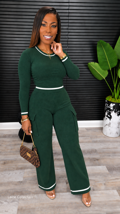 On The Go Cargo Knit Set