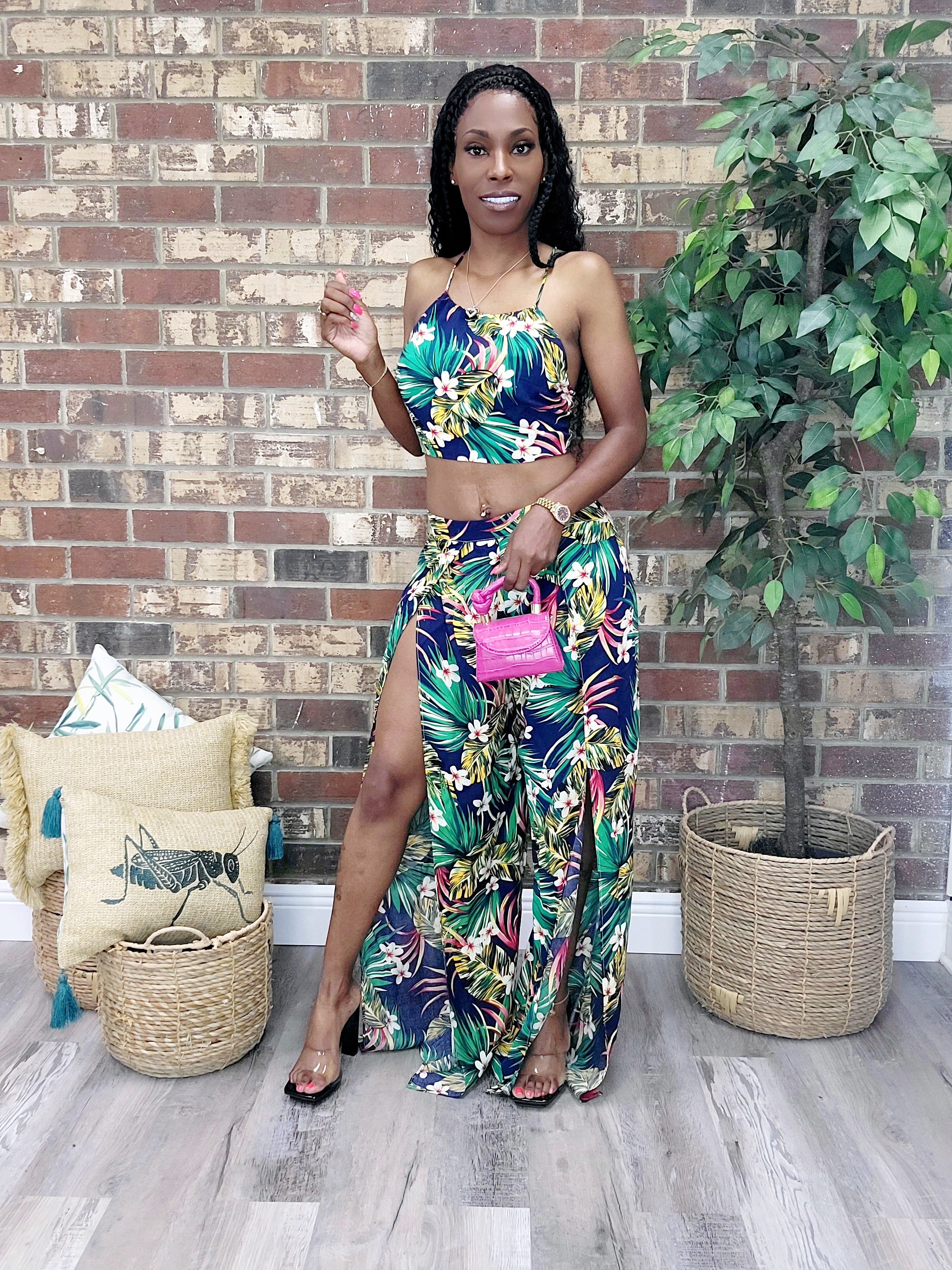 Go With The Flow Pants Set