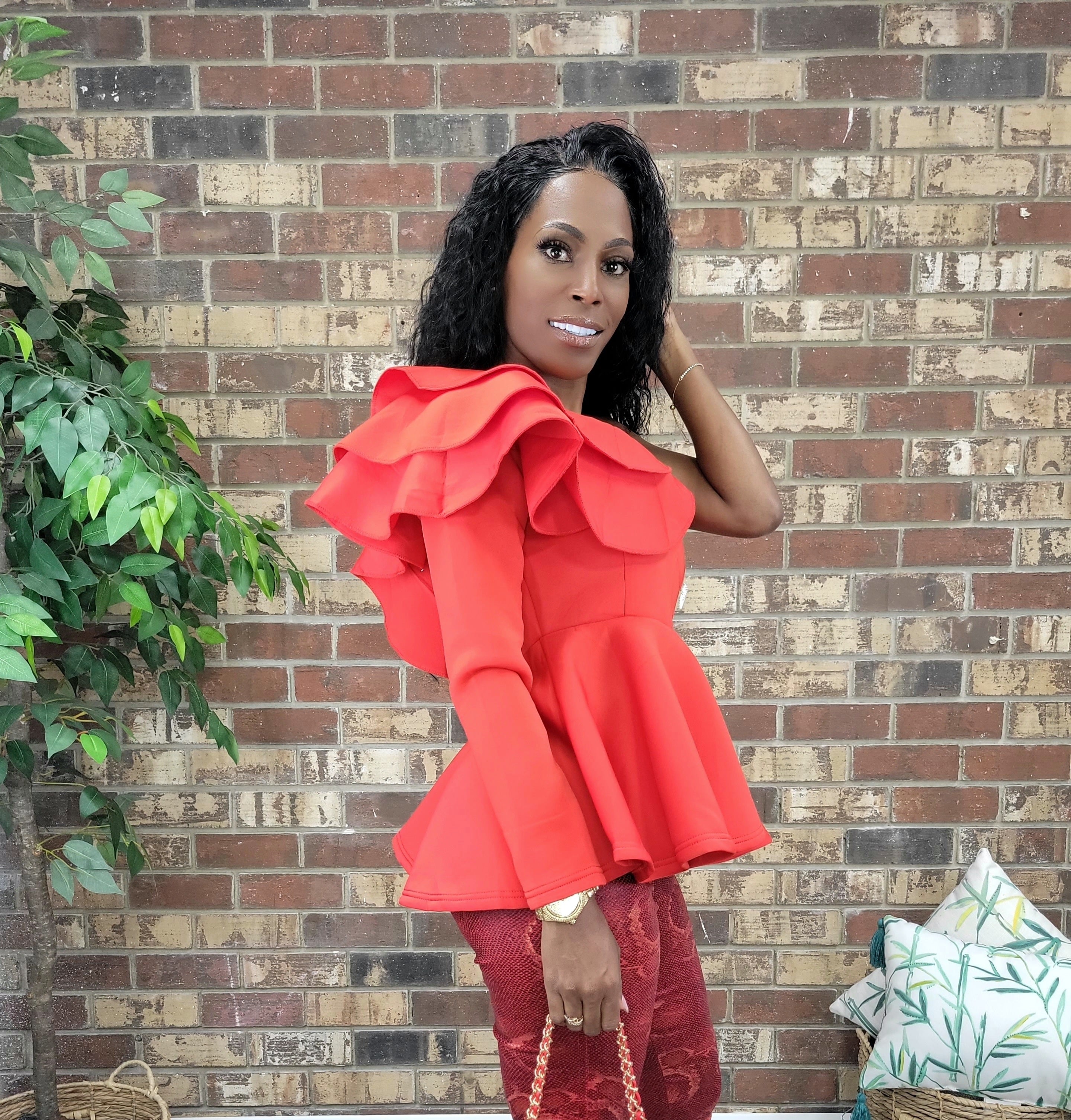 Snob One Shoulder Top