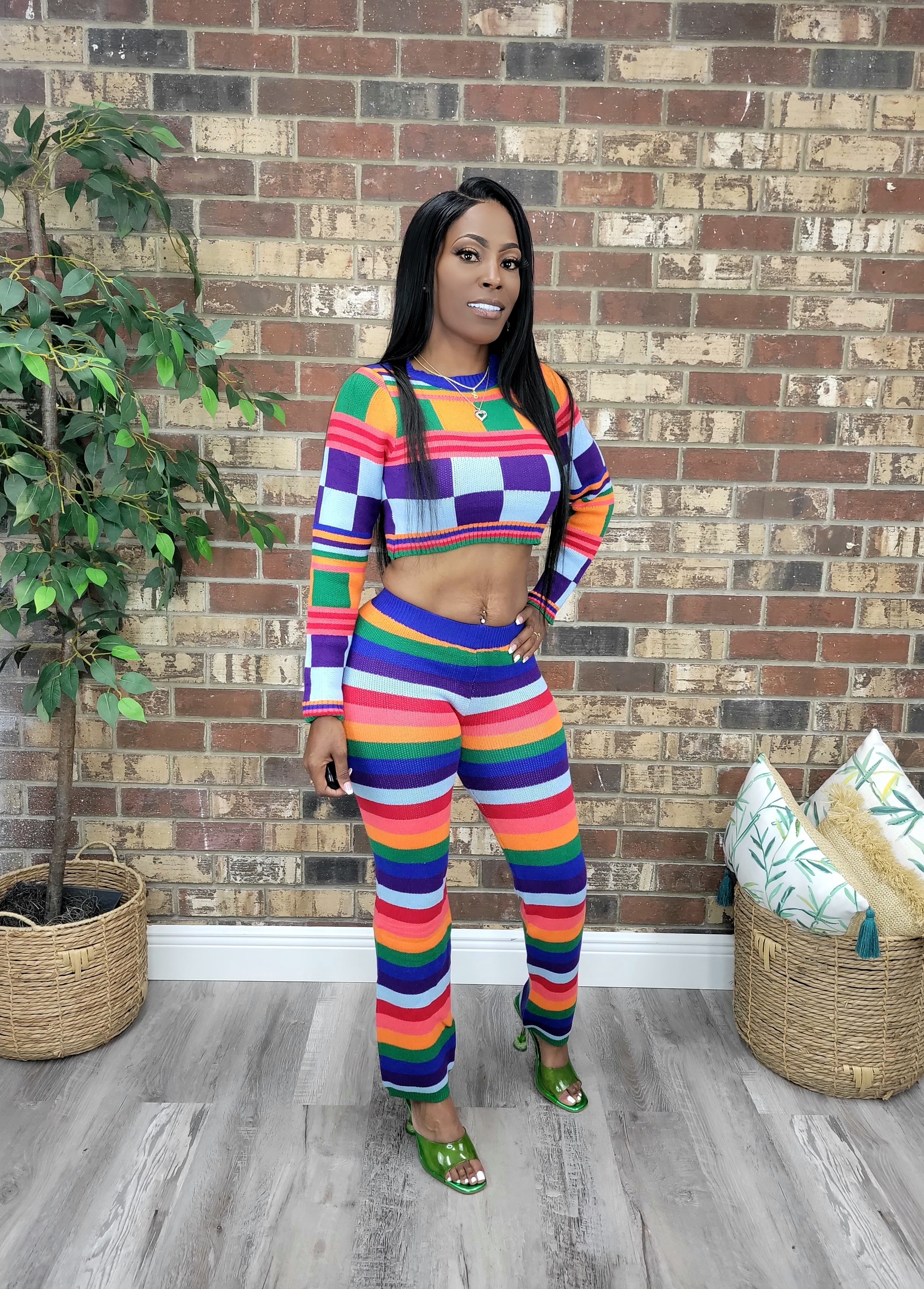 Malibu Knit Pants Set