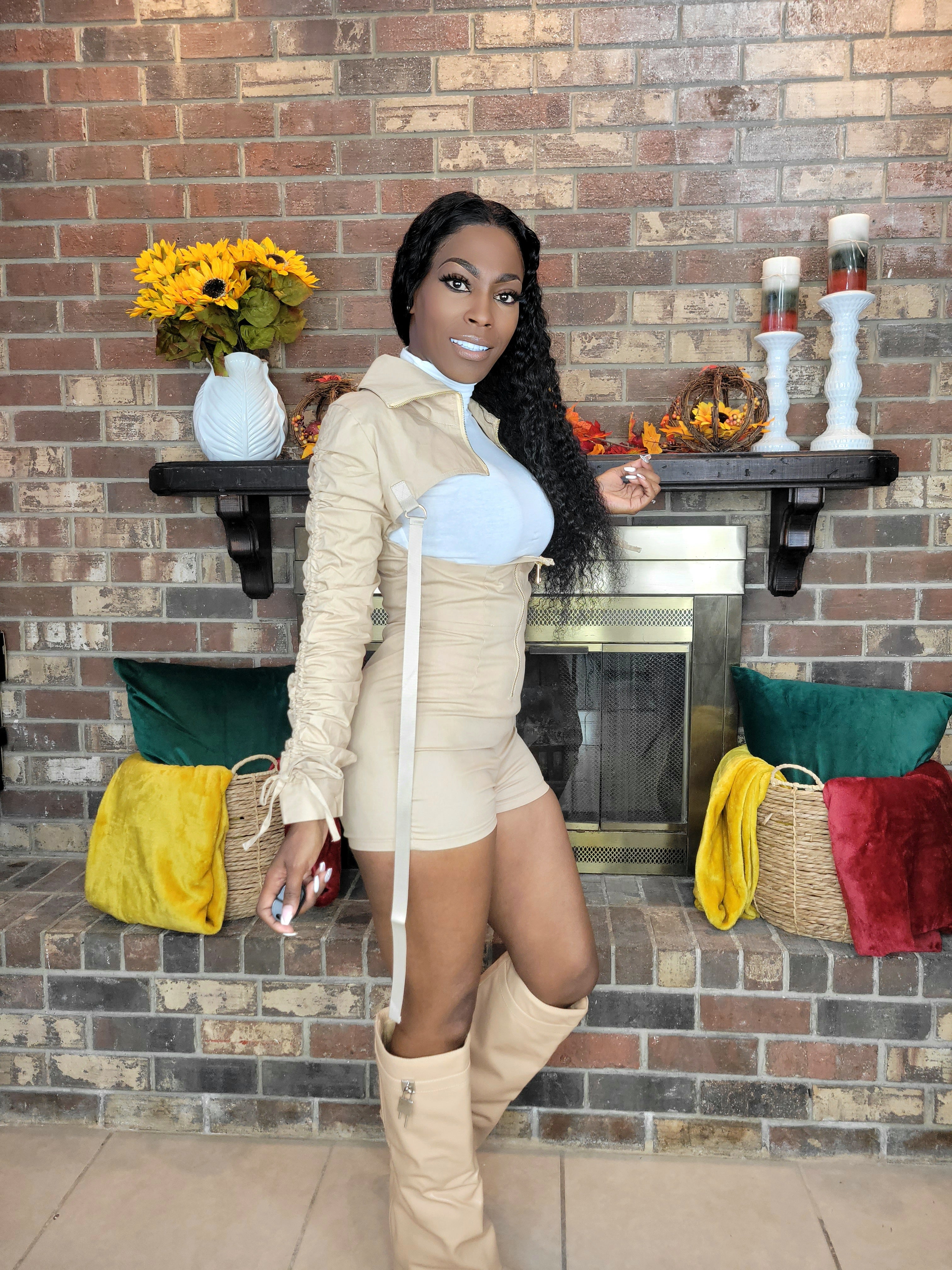 Aviator Romper